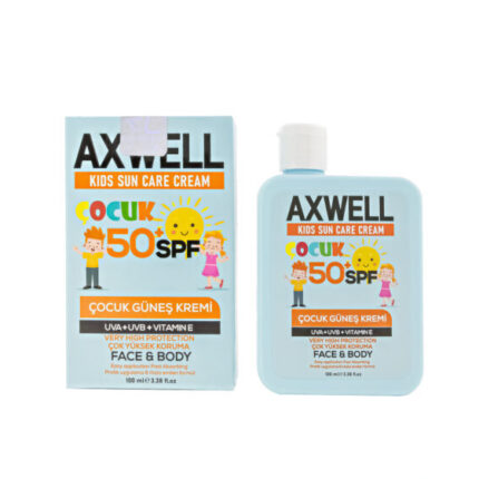 AXWELL Kids Sun Cream + Vitamin E Spf 50+ 100ml
