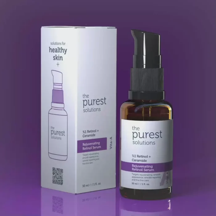 The Purest Solutions %1 Retinol + Ceramide Rejuvenating Retinol Serum 30 ml