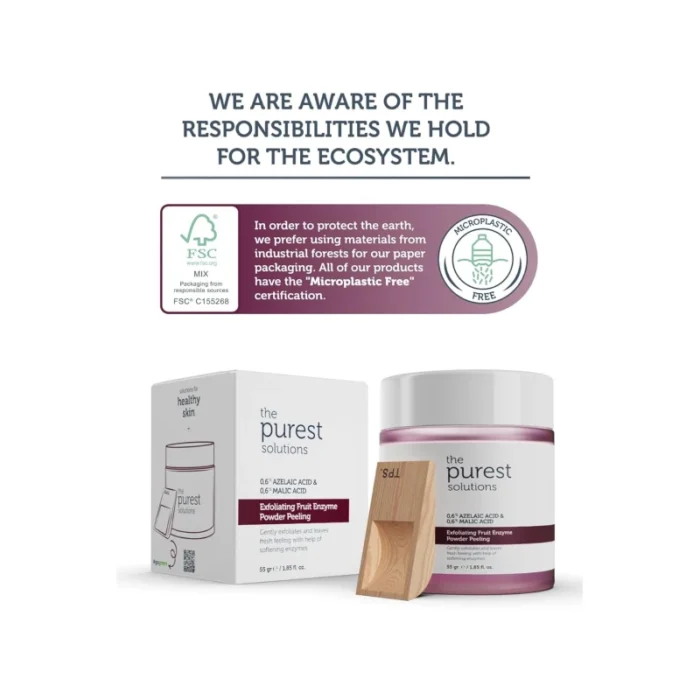 ⁦The Purest Solutions Exfoliating Fruit Enzyme Powder Peeling - 55g⁩ - الصورة ⁦3⁩