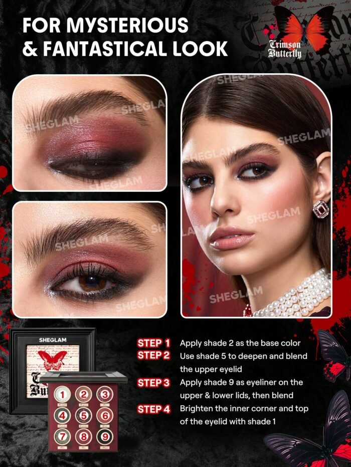 ⁦SHEGLAM Cursed Chrysalis Palette⁩ - الصورة ⁦5⁩