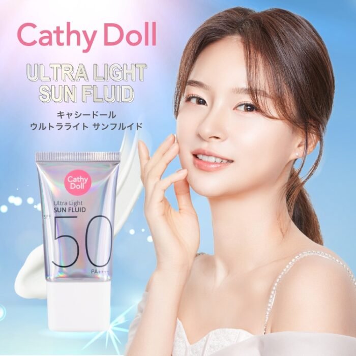 ⁦Cathy Doll Ultra Light Sun Fluid SPF50 PA++++ 15ml⁩ - الصورة ⁦4⁩
