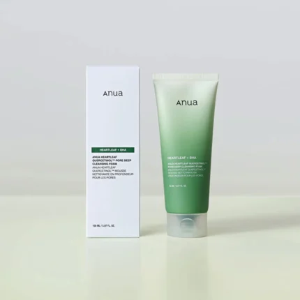 Anua, Heartleaf Quercetinol Pore Deep Cleansing Foam 150 ml