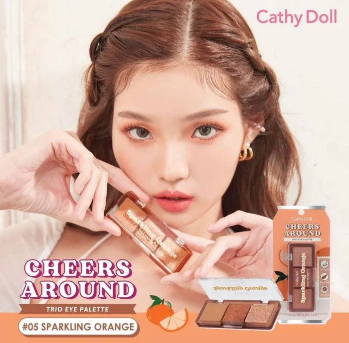 ⁦Cathy doll cheer around trio eye palette 2 g x 3colors⁩ - الصورة ⁦2⁩