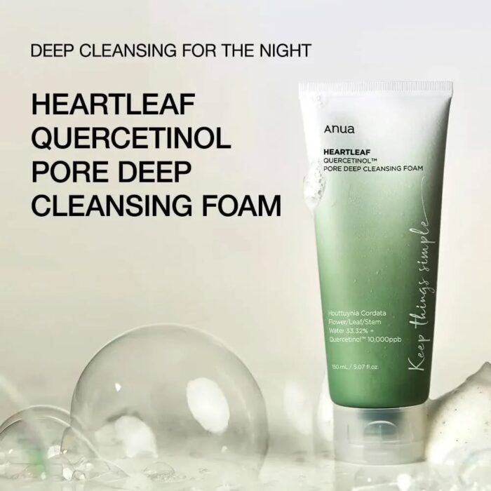 ⁦Anua, Heartleaf Quercetinol Pore Deep Cleansing Foam 150 ml⁩ - الصورة ⁦8⁩
