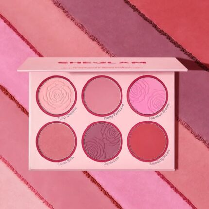 SHEGLAM FLORAL FLUSH BLUSH PALETTE 6 Shades
