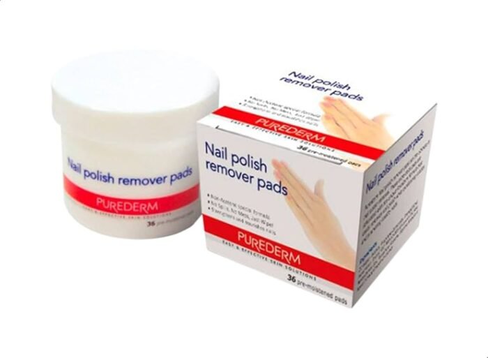 PureDerm Nail Polish Remover Pads