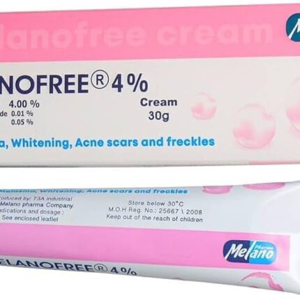 Melanofree 4% Sole Agent Cream 30g Remove Dark Spot and Scars