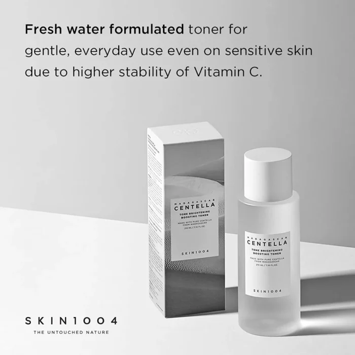 ⁦SKIN1004 Madagascar Centella Tone Brightening Boosting Toner 210ml⁩ - الصورة ⁦5⁩