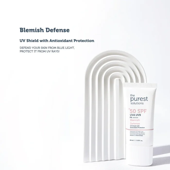 ⁦The Purest Solutions SPF50+ Blemish Defense Cream - 50 ml⁩ - الصورة ⁦7⁩