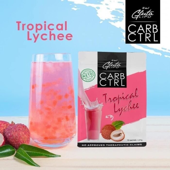 12in1 Glutalipo CARB CTRL Tropical Lychee (21g x 10 Sachets)