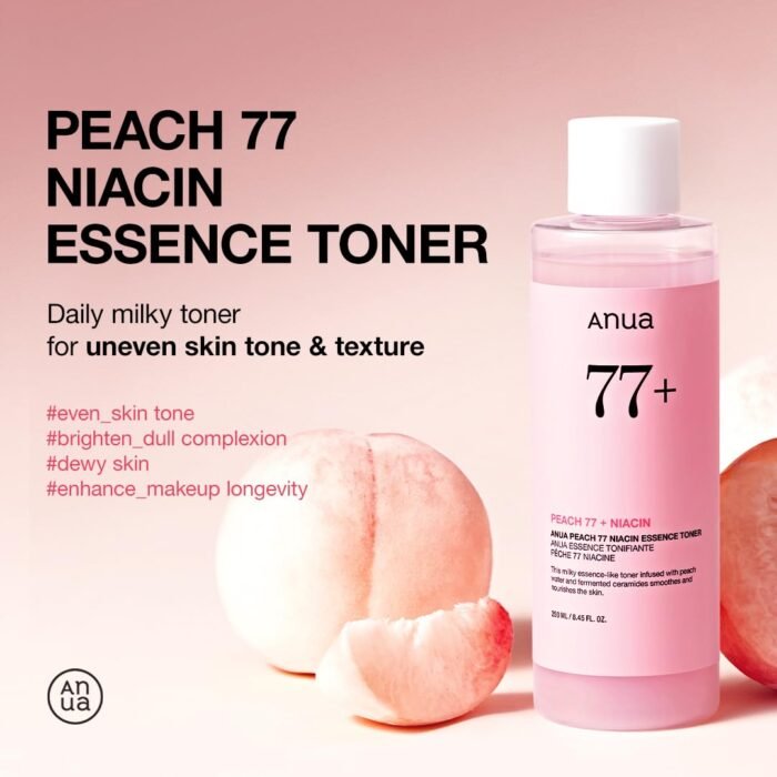 ⁦Anua Peach 77 Niacin Essence Toner 250ml⁩ - الصورة ⁦3⁩