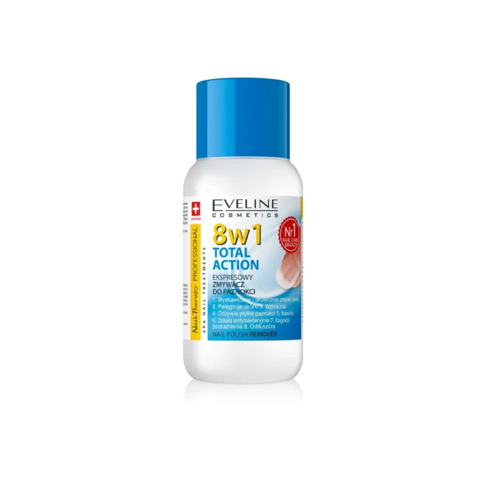 Eveline Nail Therapy - Nail Polish Remove 8 In 1, 150 ml