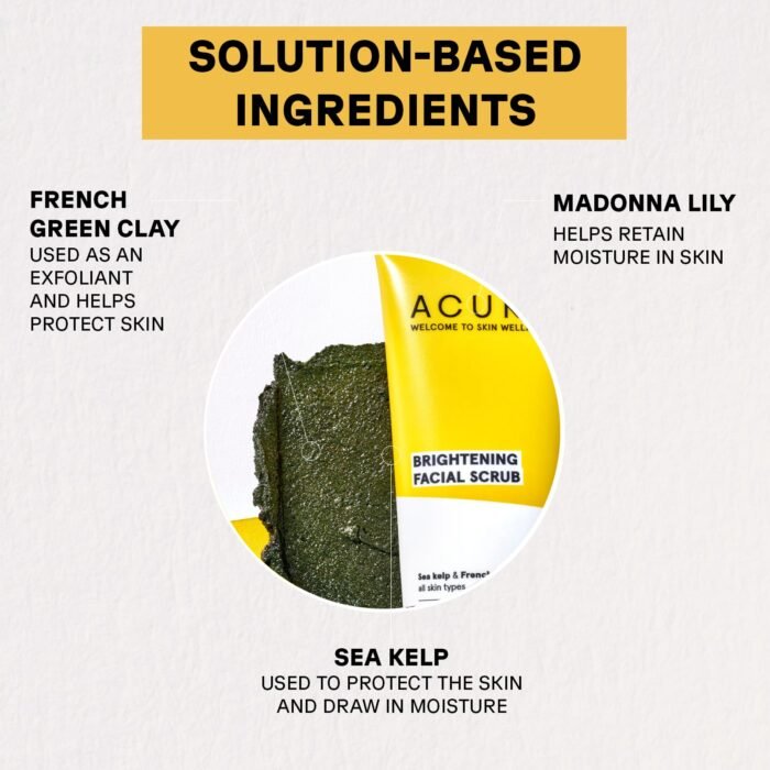 ⁦Acure Brightening Facial Scrub 118 Ml⁩ - الصورة ⁦3⁩