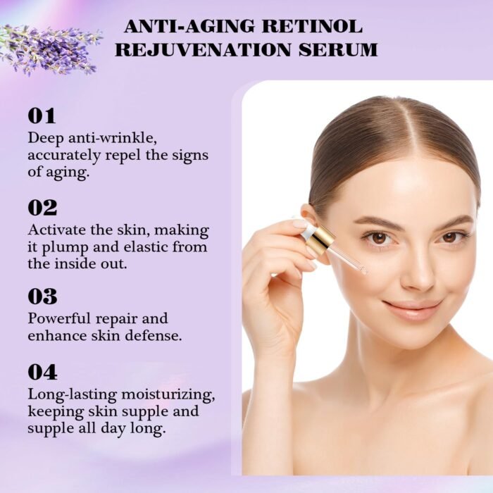 ⁦Venature Bakuchiol Retinol Rejuvenation Serum 30ml⁩ - الصورة ⁦5⁩