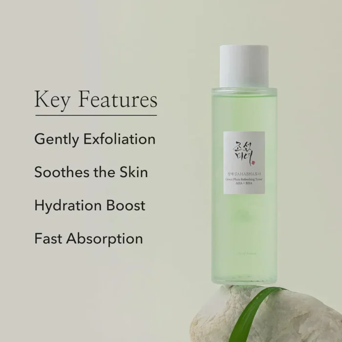 ⁦Beauty of Joseon Green Plum Refreshing Toner AHA + BHA 150ml⁩ - الصورة ⁦5⁩