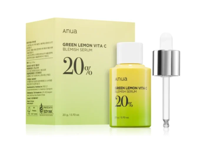 ⁦ANUA Green Lemon Vitamin C Blemish Serum 20mL⁩ - الصورة ⁦2⁩