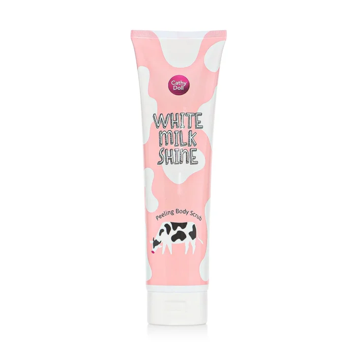 ⁦White Milk Shine Peeling Body Scrub - 320ml | Cathy Doll⁩ - الصورة ⁦3⁩