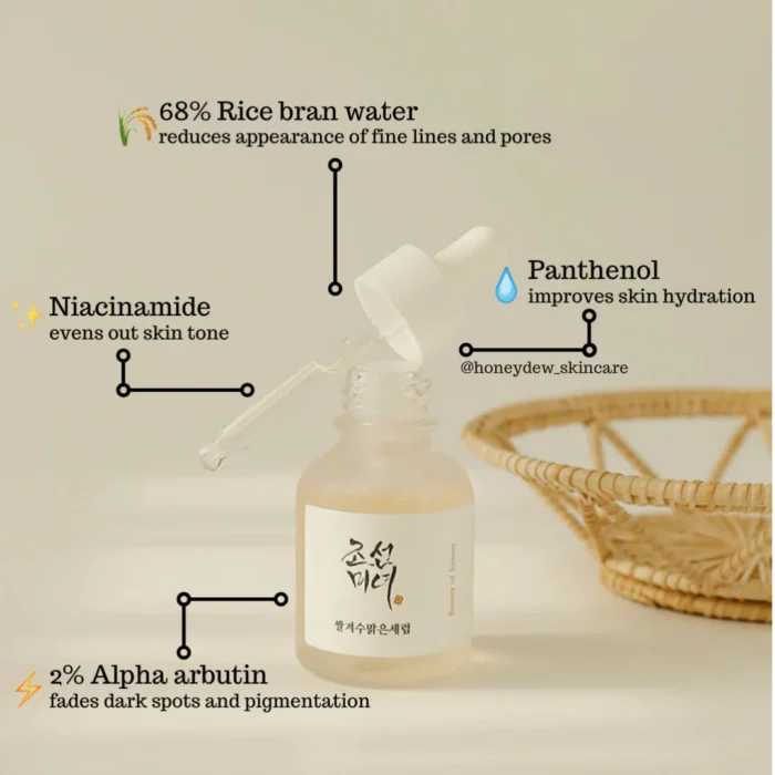 ⁦Beauty of Joseon Glow Deep Serum: Rice + Arbutin (30ml)⁩ - الصورة ⁦5⁩