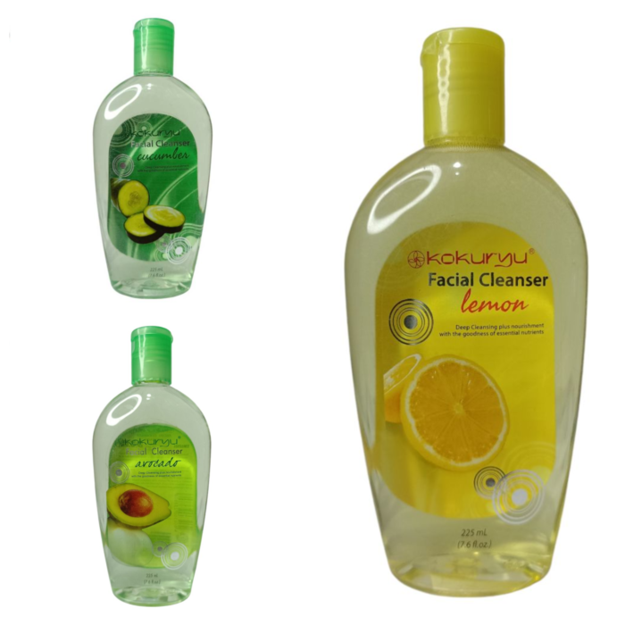 Kokuryu Facial Cleanser Helps Whitening Skin - 225 ml