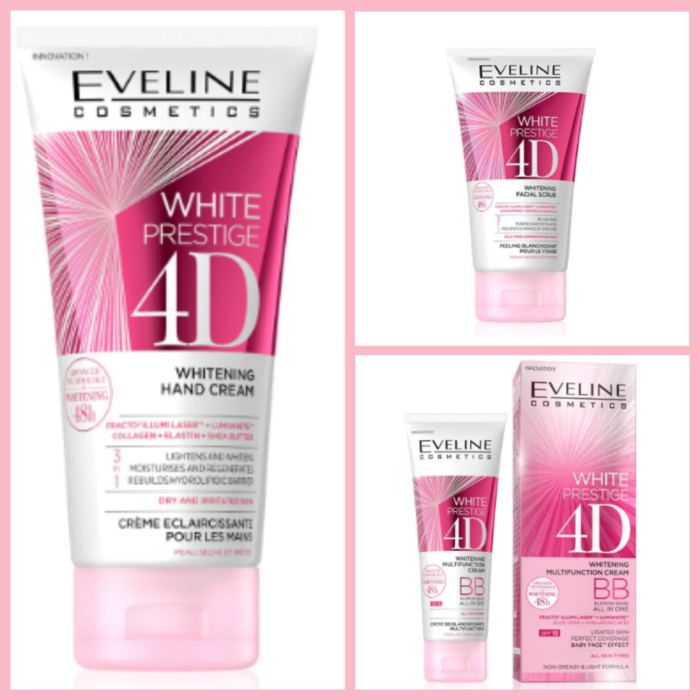 EVELINE WHITE PRESTIGE 4D 3IN1 WHITENING