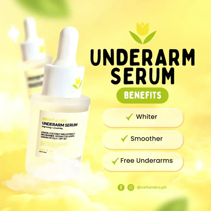 ⁦Catt & Co Bright And Free Underarm Serum⁩ - الصورة ⁦4⁩