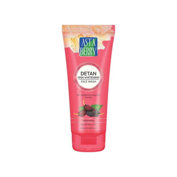 ⁦ASTABERRY Detan Skin Whitening Face Wash (100 ml)⁩ - الصورة ⁦4⁩