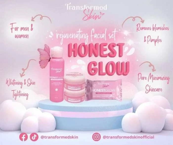 ⁦Honest Glow Facial Set by Transformed Skin⁩ - الصورة ⁦3⁩