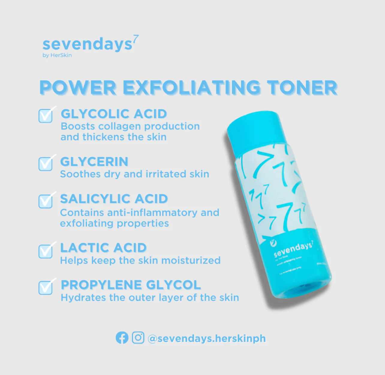 SEVENDAYS POWER EXFOLIATING SET - الصورة 10