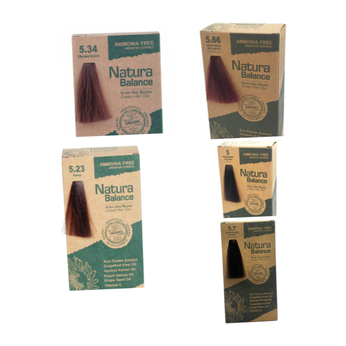 Natura Balance Hair Dye 5 light brown