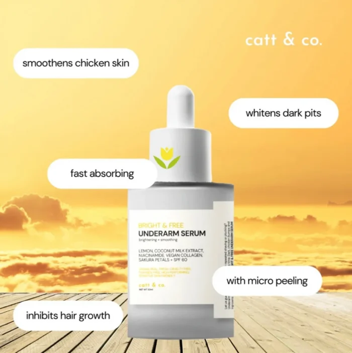 ⁦Catt & Co Bright And Free Underarm Serum⁩ - الصورة ⁦7⁩