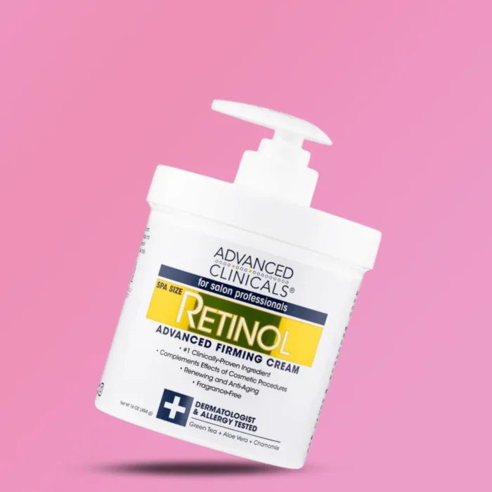 ADVANCED CLINICALS - Retinol, Advanced Firming Cream, (454 g)