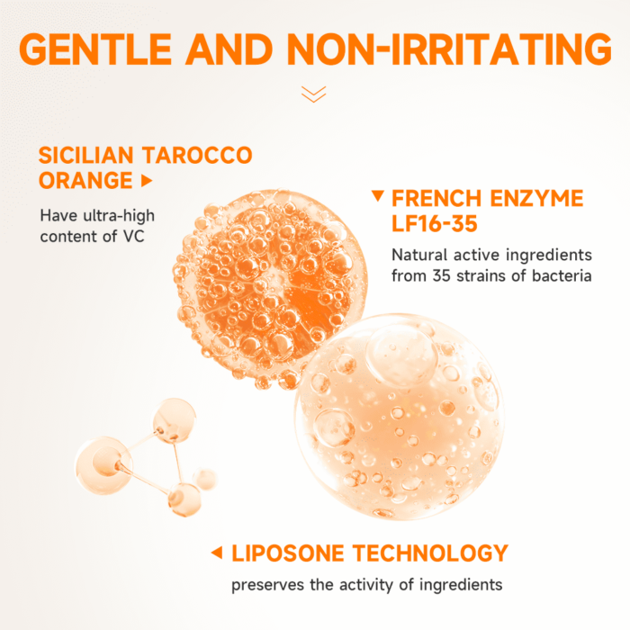 ⁦Gmeelan Orange Exfoliating Whitening Gel 50g⁩ - الصورة ⁦2⁩