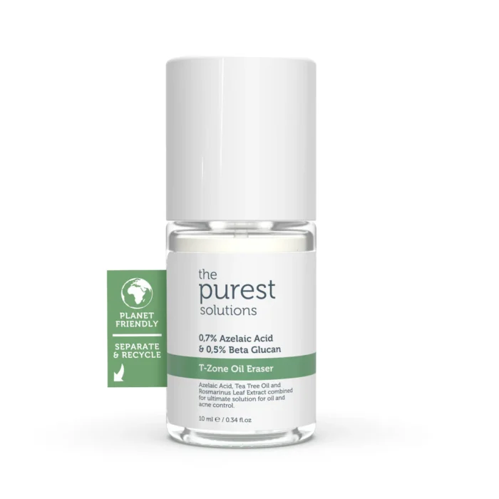 THE PUREST SOLUTIONS - Azelaic Acid 0,7%+ 0,5% Beta Glucan - T-Zone Oil Eraser - 10ml