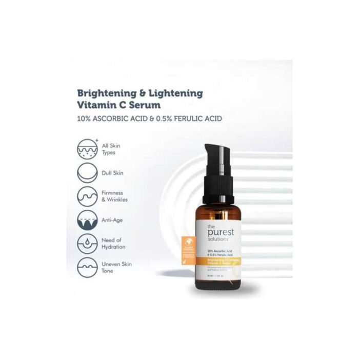 ⁦The Purest Solutions Brightening & Lighteninig Vitamin C Serum 30 Ml⁩ - الصورة ⁦5⁩