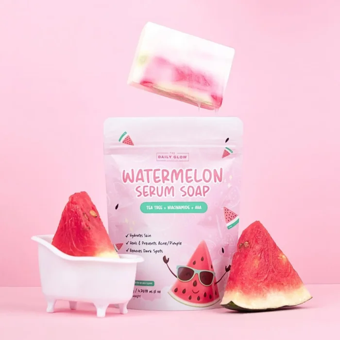 The Daily Glow WATERMELON SERUM SOAP | 135G