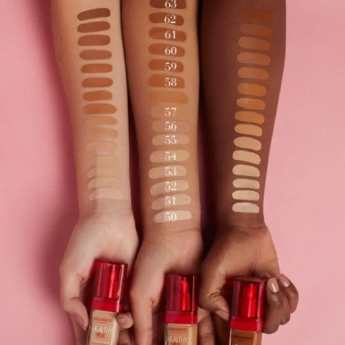 ⁦Bourjois Healthy Mix Foundation - 54 N Beige - 30ml⁩ - الصورة ⁦4⁩