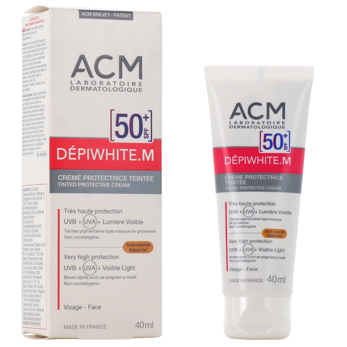 ⁦ACM DEPIWHITE CREME PROTECTRICE SPF50+ 40ML⁩ - الصورة ⁦5⁩