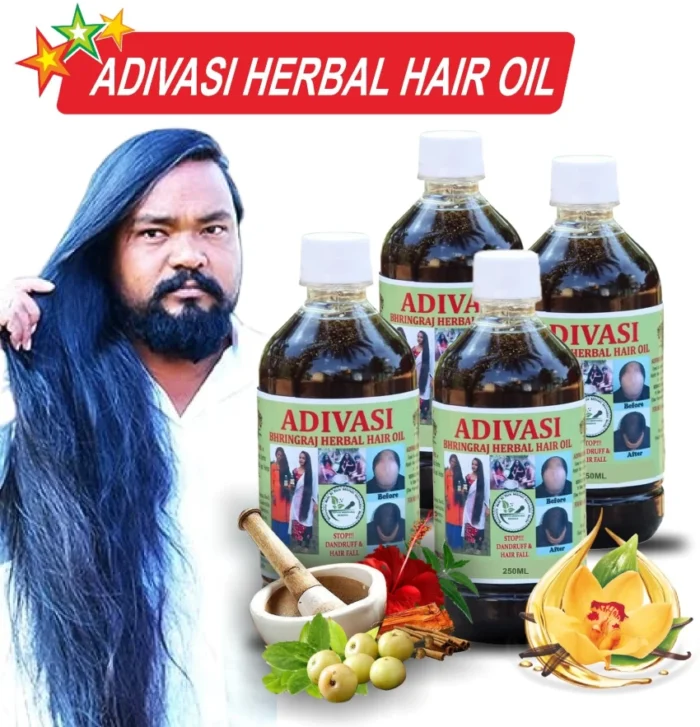 Adivasi NEELGIRI HERBAL HAIR OIL FOR ALL HAIR PROBLEM SOLUTION Hair Oil 200ml