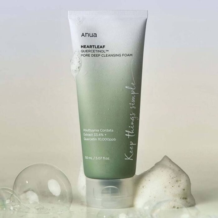 ⁦Anua, Heartleaf Quercetinol Pore Deep Cleansing Foam 150 ml⁩ - الصورة ⁦2⁩
