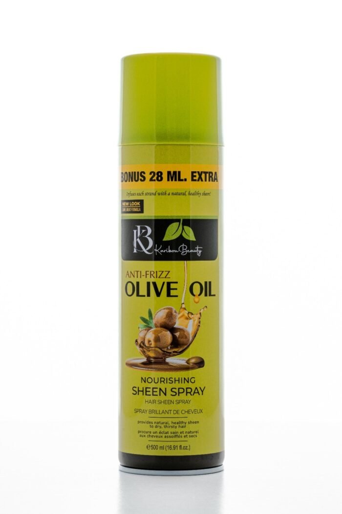 Karibou Beauty Anti-Frizz Olive Oil Hair Nourishing Sheen Spray