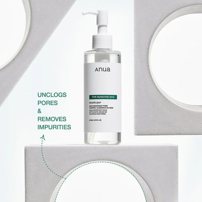 ⁦Anua Heartleaf Pore Control Cleansing Oil Mild 200 ml⁩ - الصورة ⁦5⁩