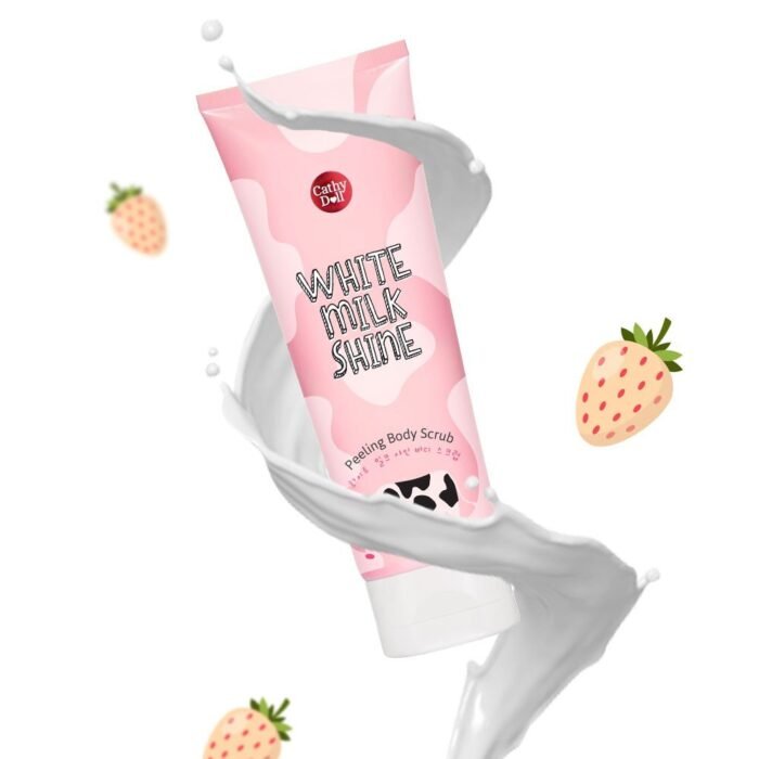White Milk Shine Peeling Body Scrub - 320ml | Cathy Doll
