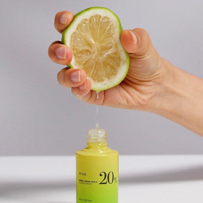 ⁦ANUA Green Lemon Vitamin C Blemish Serum 20mL⁩ - الصورة ⁦3⁩