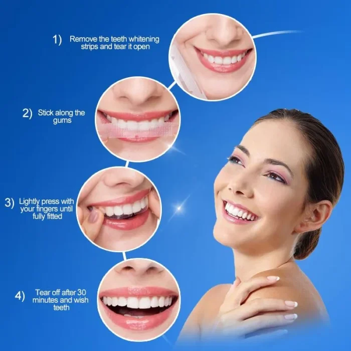 ⁦Advanced Teeth Whitening Strips⁩ - الصورة ⁦5⁩