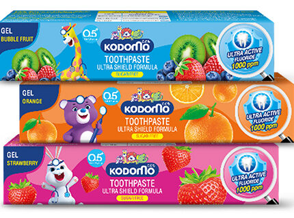 KODOMO Toothpaste Care Baby Fluoride Gel Sugar Free 40ml