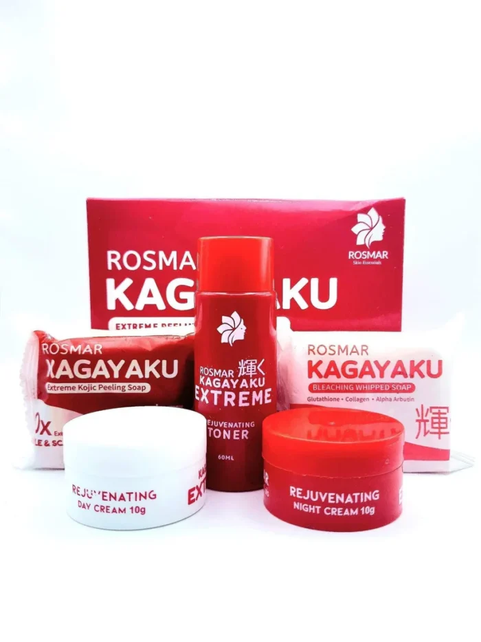 ⁦Rosmar Kagayaku EXTREME REJUVENATING SET | Extreme Peeling and Whitening⁩ - الصورة ⁦3⁩