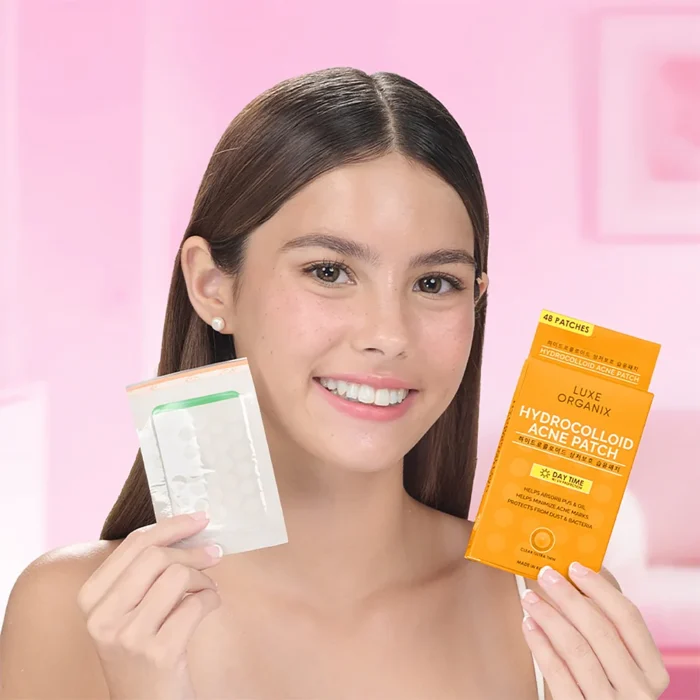 ⁦Luxe Organix Hydrocolloid Acne Spot Patch Night & Day Time⁩ - الصورة ⁦7⁩