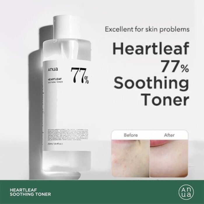 ⁦Anua Heartleaf 77% Soothing Toner 250mL & 500mL⁩ - الصورة ⁦8⁩