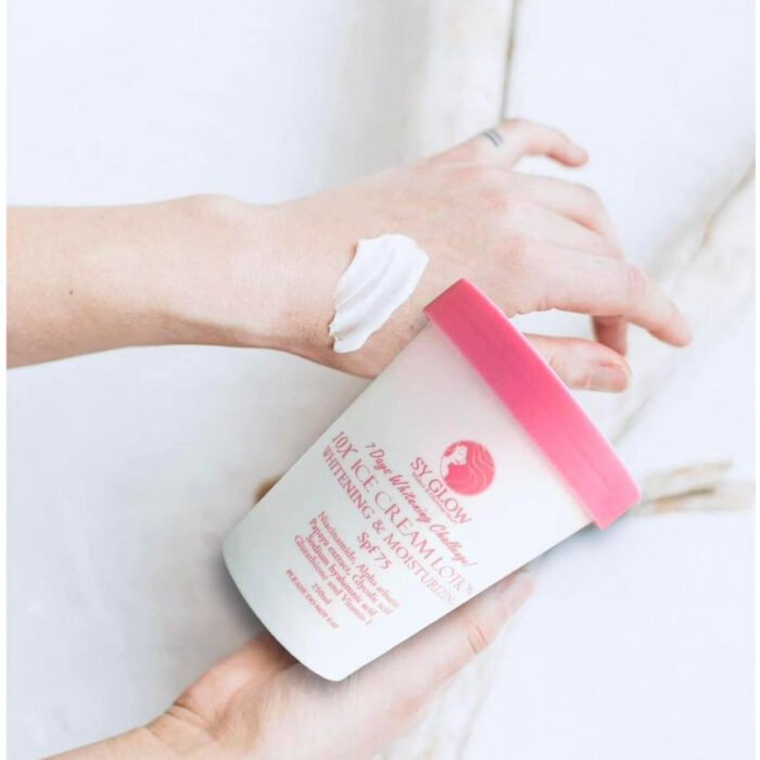SY Glow 10x Ice Cream Lotion Whitening & Moisturizing 250ml
