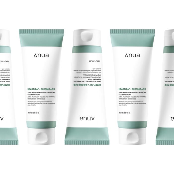 ANUA Heartleaf + Succinic Acid Moisture Cleansing Foam 150ml